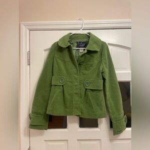 Green Pea Coat